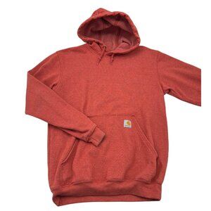 Carhartt Men's Original Fit Hooded Sweatshirt Sz Small Rust Orange
